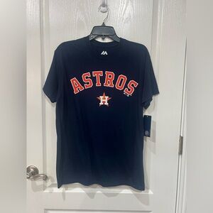 Majestic Dark Blue Houston Astros Short Sleeve Tee Size: Medium (NWT!!)